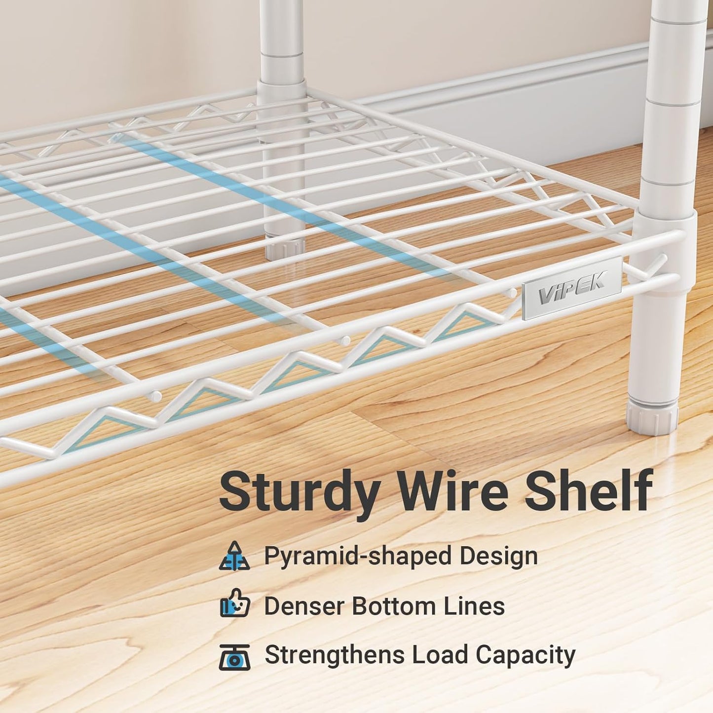 V5 Portable Closet Wardrobe Heavy Duty Clothes Rack, Freestanding Clothing Racks with 4 Hang Rods & 8 Shelves, Adjustable Custom Closet Racks, 68.9" L X 15.7" W X 76.4" H, Max Load 800LBS, White